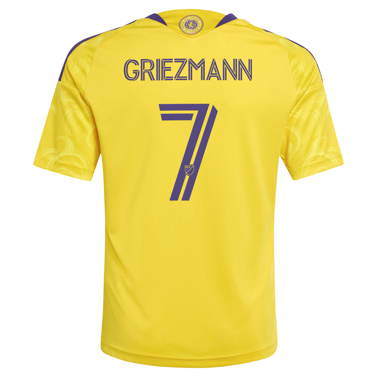 Youth Orlando City SC Antoine Griezmann Yellow 2026 Sunken Treasure Kit Replica Jersey