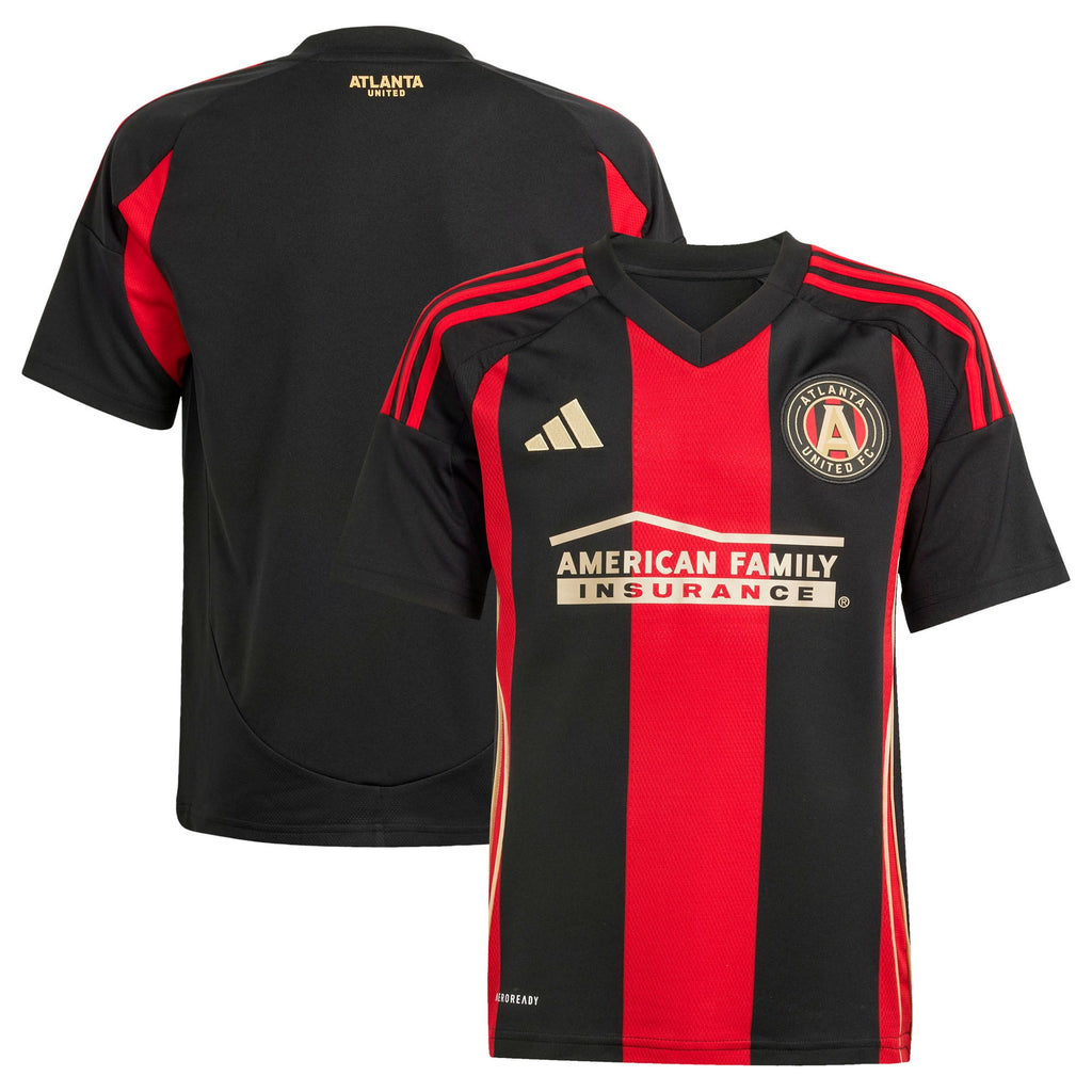 Youth Atlanta United FC Black 2025 The Connector Replica Jersey