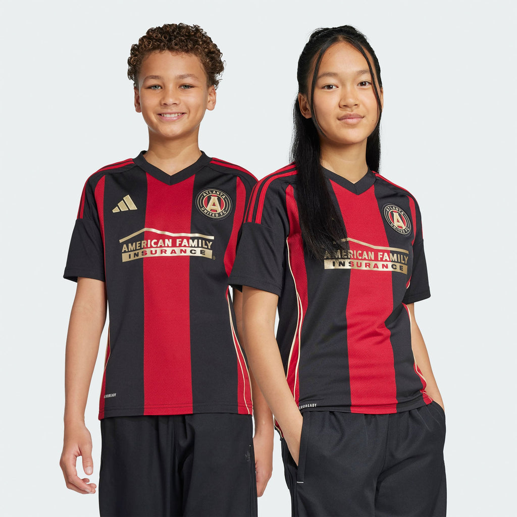 Youth Atlanta United FC Black 2025 The Connector Replica Jersey