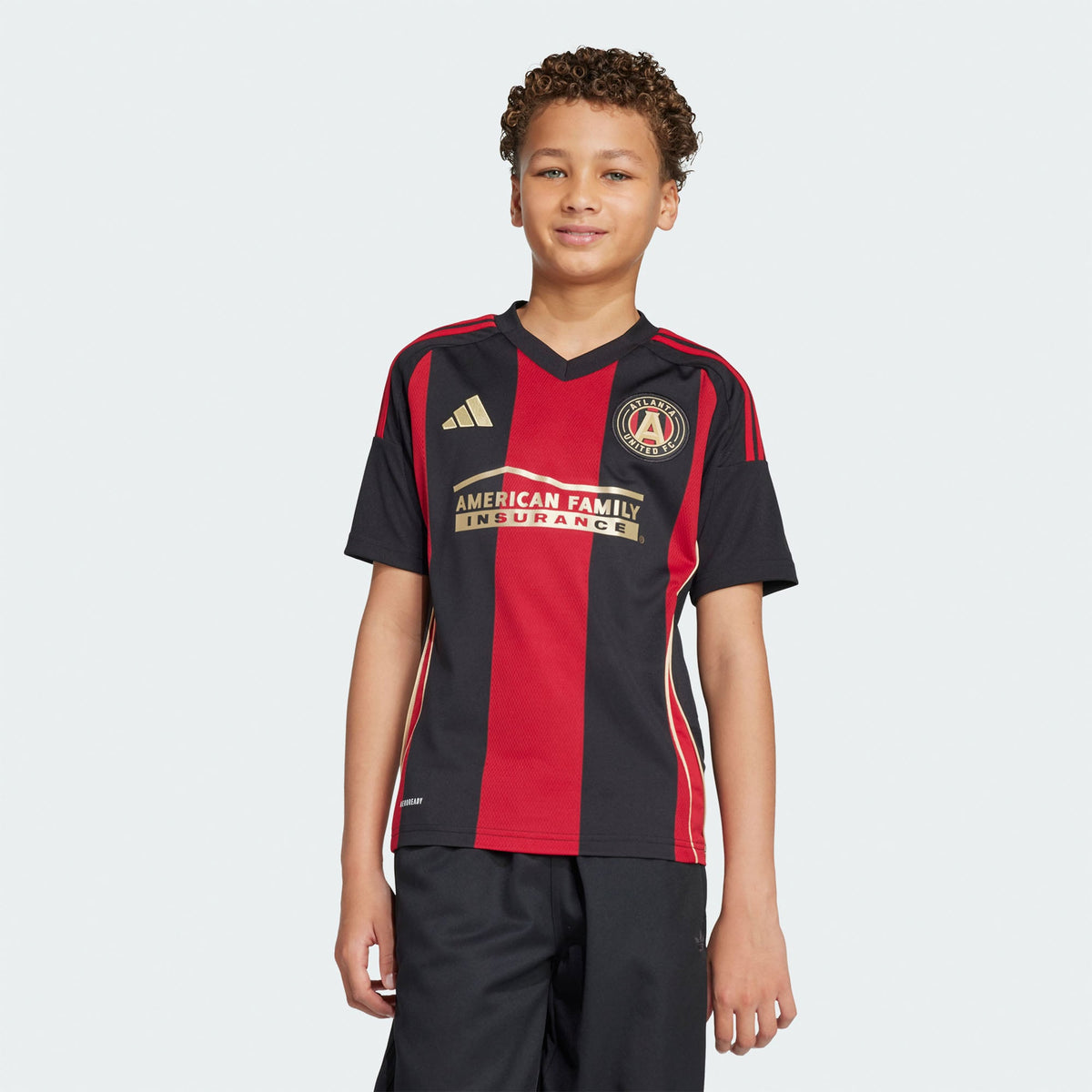 Youth Atlanta United FC Black 2025 The Connector Replica Jersey