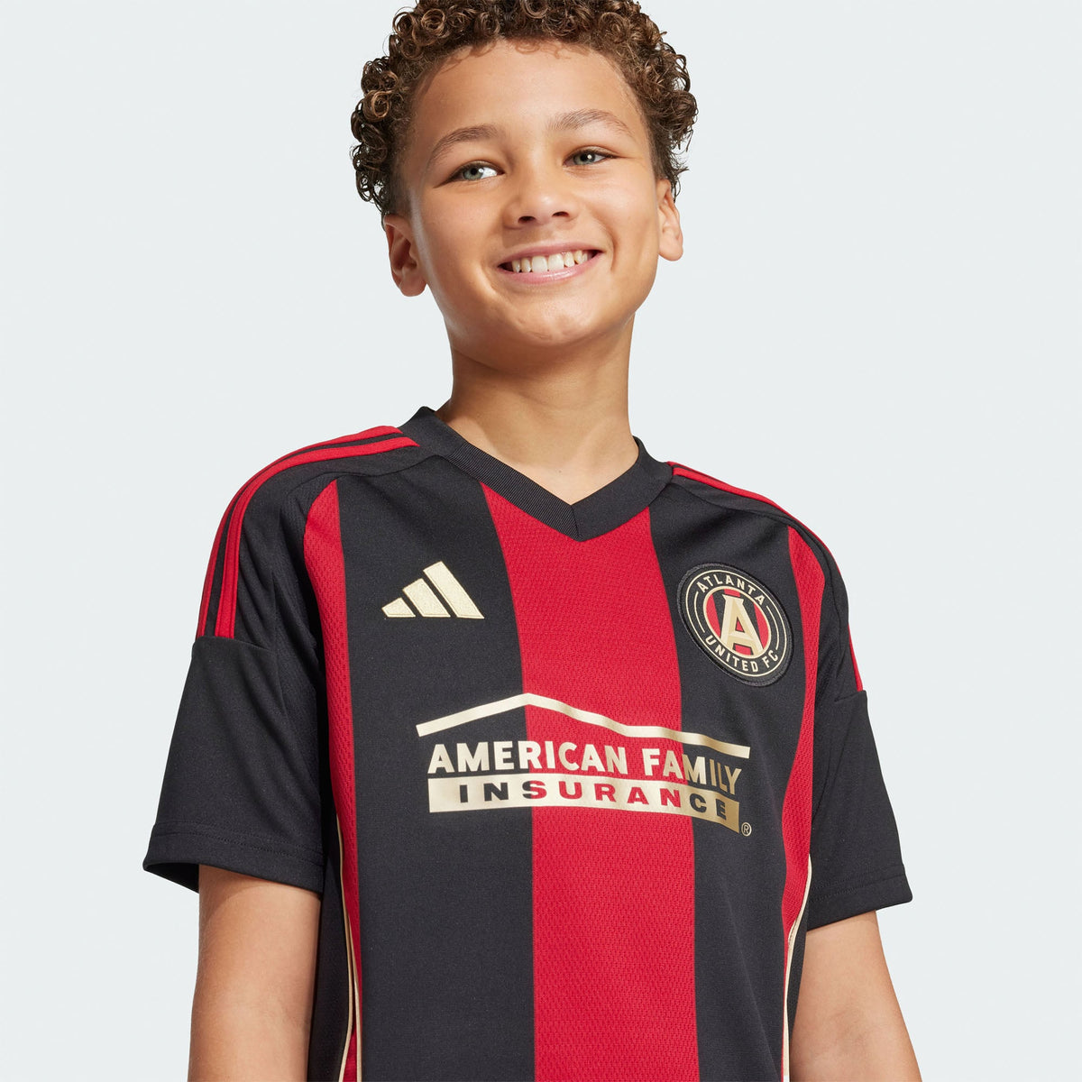 Youth Atlanta United FC Black 2025 The Connector Replica Jersey