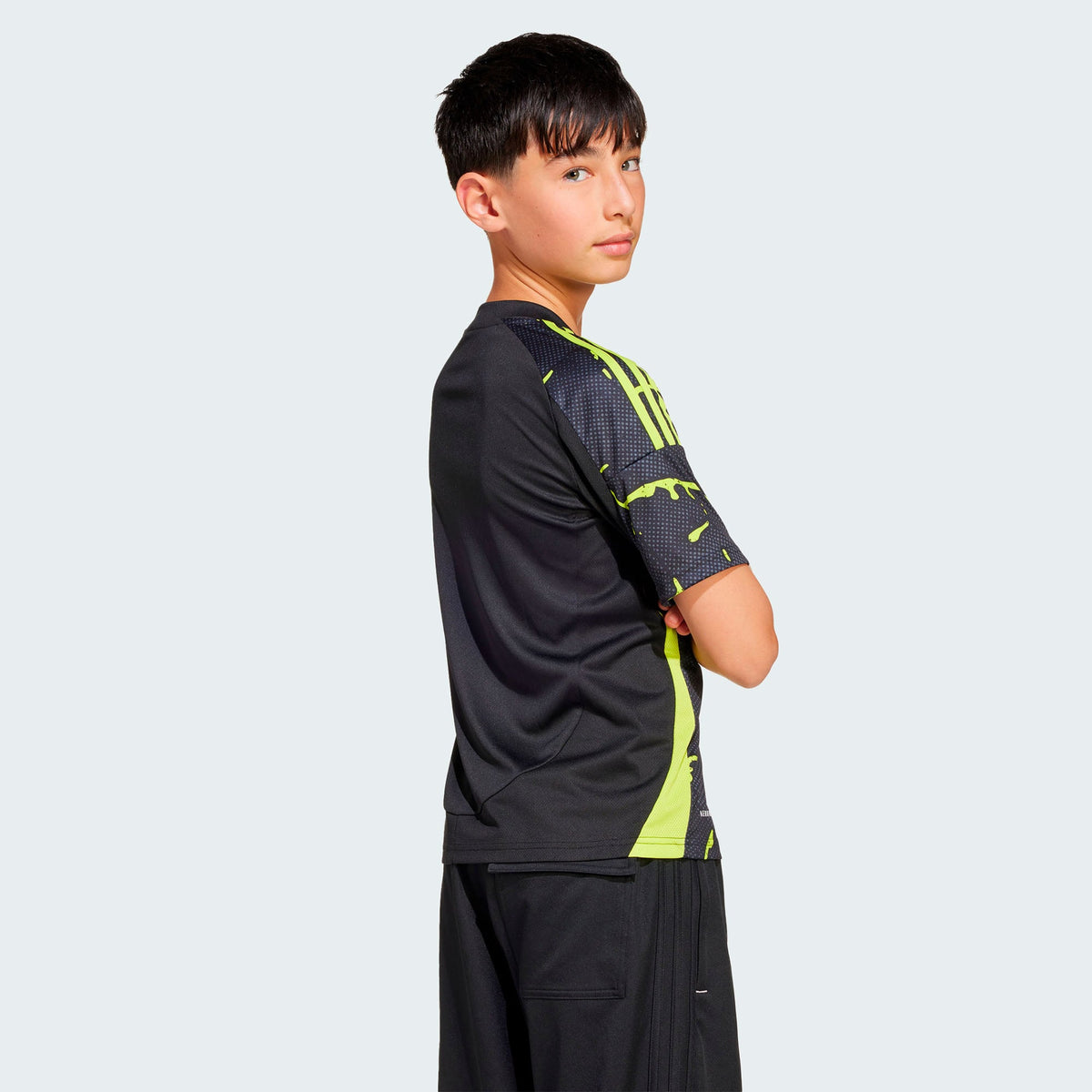 Youth Columbus Crew Black 2025 The Goosebumps Kit Replica Jersey