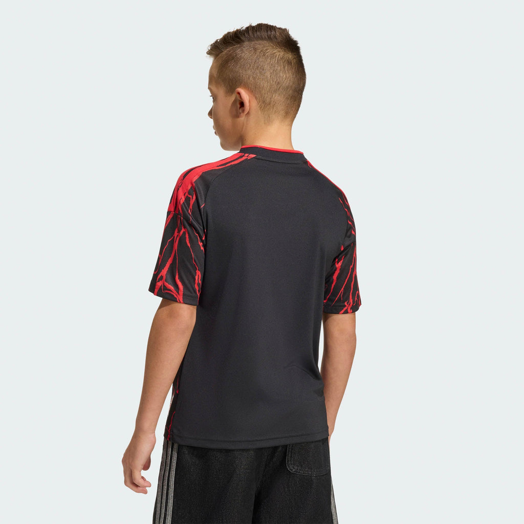 Youth New York Red Bulls Black 2026 The Rooted Kit Replica Jersey