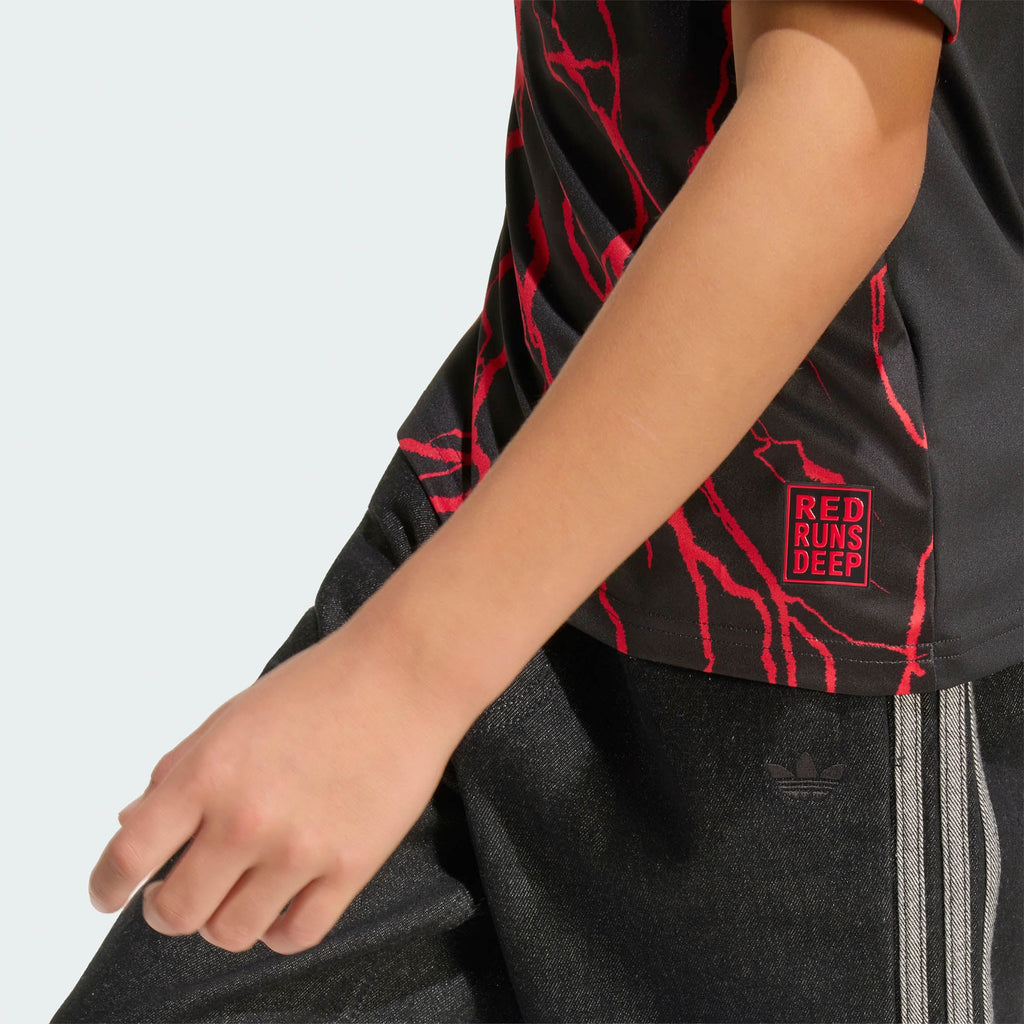Youth New York Red Bulls Black 2026 The Rooted Kit Replica Jersey