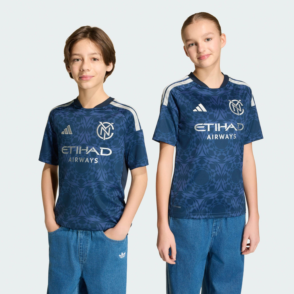 Youth New York City FC Blue 2026 The All Nations Kit Replica Jersey