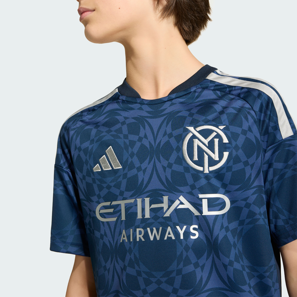 Youth New York City FC Blue 2026 The All Nations Kit Replica Jersey