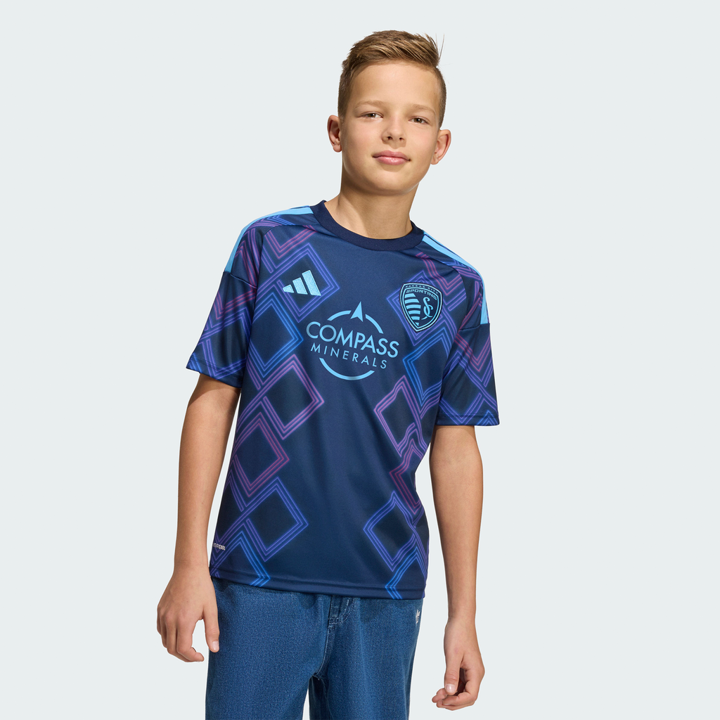 Youth Sporting Kansas City Blue 2026 The 18th & Vine Kit Replica Jersey