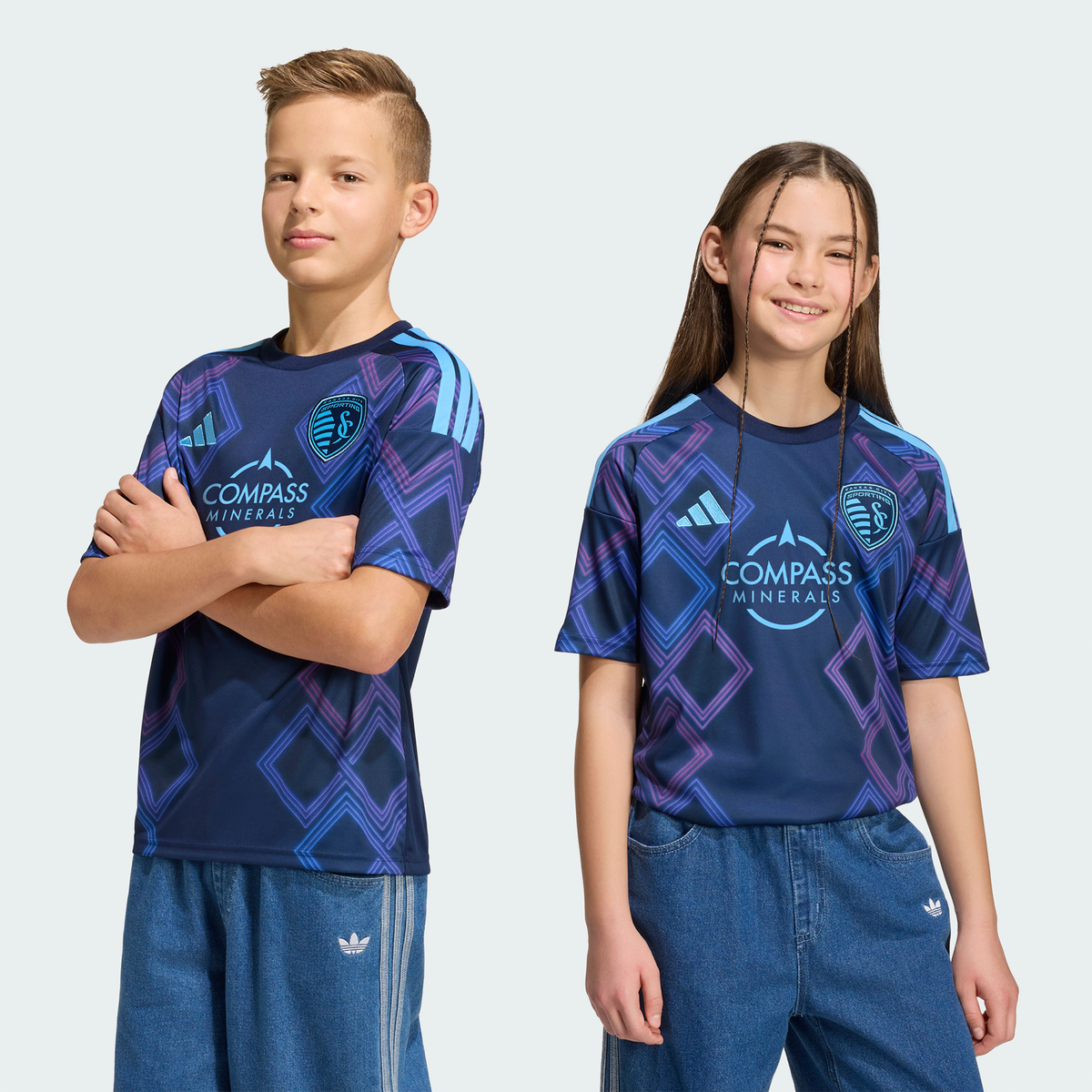 Youth Sporting Kansas City Blue 2026 The 18th & Vine Kit Replica Jersey