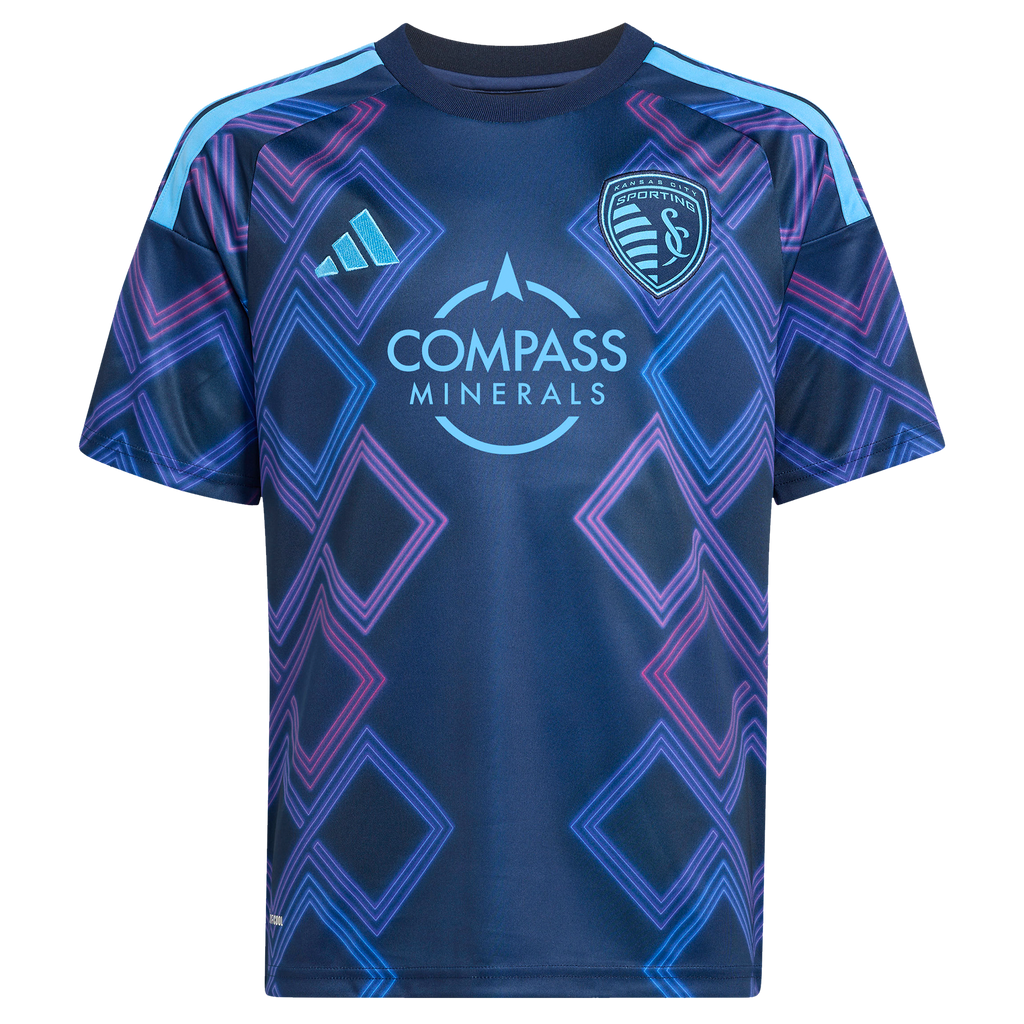 Youth Sporting Kansas City Blue 2026 The 18th & Vine Kit Replica Jersey