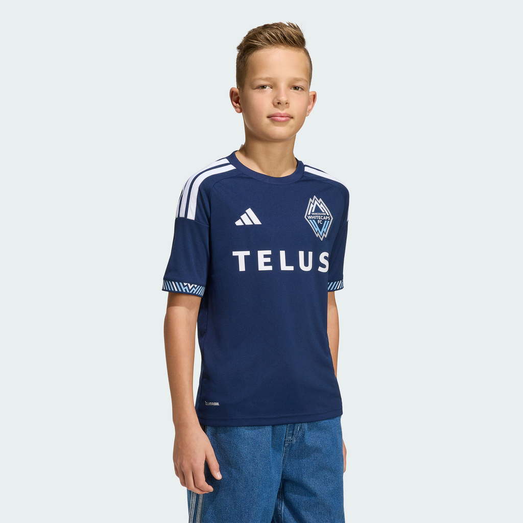 Youth Vancouver Whitecaps FC Blue 2026 The Coastal Jersey Replica Jersey