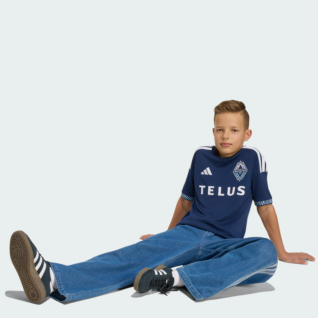 Youth Vancouver Whitecaps FC Blue 2026 The Coastal Jersey Replica Jersey