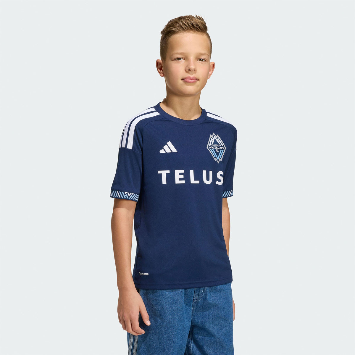 Youth Vancouver Whitecaps FC Blue 2026 The Coastal Jersey Replica Jersey