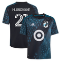 Youth Minnesota United FC Bongokuhle Hlongwane Black 2026 The Decade Kit Replica Jersey