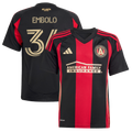 Youth Atlanta United FC Breel Embolo Black 2025 The Connector Replica Jersey