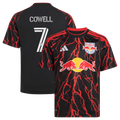 Youth New York Red Bulls Cade Cowell Black 2026 The Rooted Kit Replica Jersey