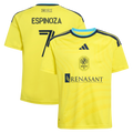 Youth Nashville SC Cristian Espinoza Yellow 2026 The Reverb Kit Replica Jersey