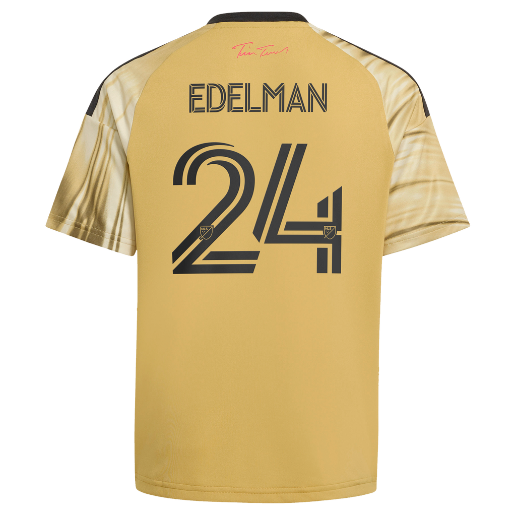 Youth St. Louis CITY SC Daniel Edelman Yellow 2026 The Tina Turner Kit Replica Jersey