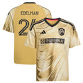 Youth St. Louis CITY SC Daniel Edelman Yellow 2026 The Tina Turner Kit Replica Jersey