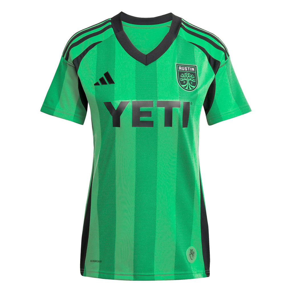 Youth Austin FC Daniel Pereira Green 2025 The Heartbeat Kit Replica Player Jersey