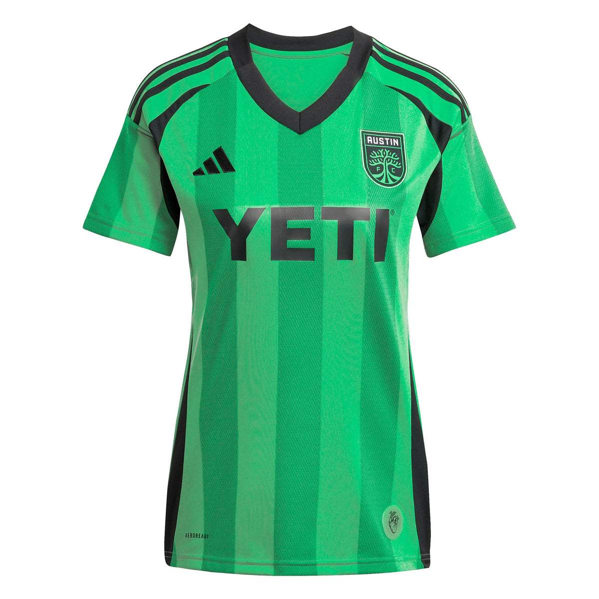 Youth Austin FC Daniel Pereira Green 2025 The Heartbeat Kit Replica Player Jersey