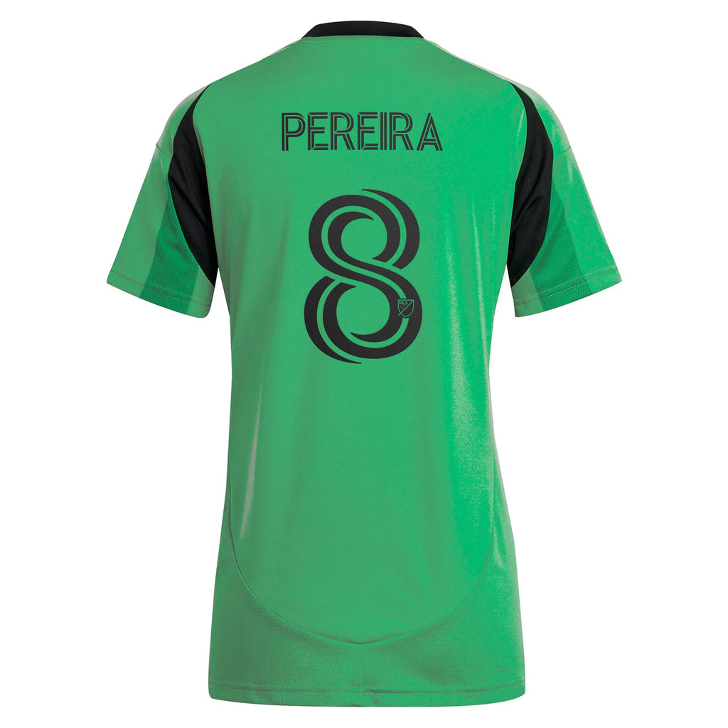 Youth Austin FC Daniel Pereira Green 2025 The Heartbeat Kit Replica Player Jersey