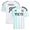 Youth Austin FC Daniel Pereira White 2026 The Rooted Kit Replica Jersey