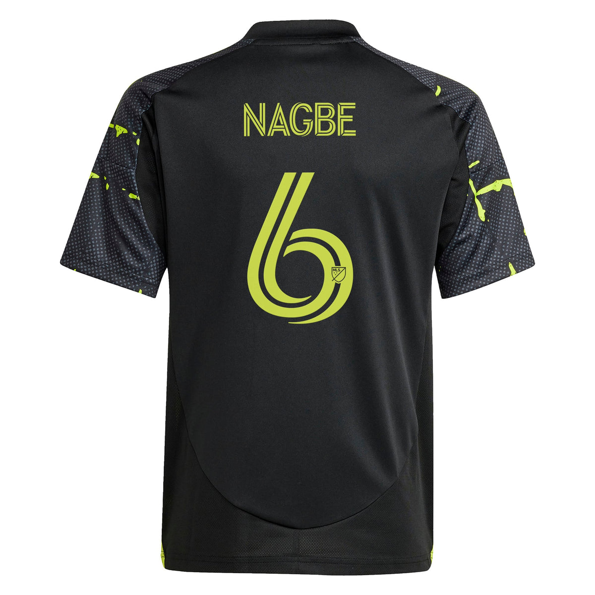 Youth Columbus Crew Darlington Nagbe Black 2025 The Goosebumps Kit Replica Player Jersey