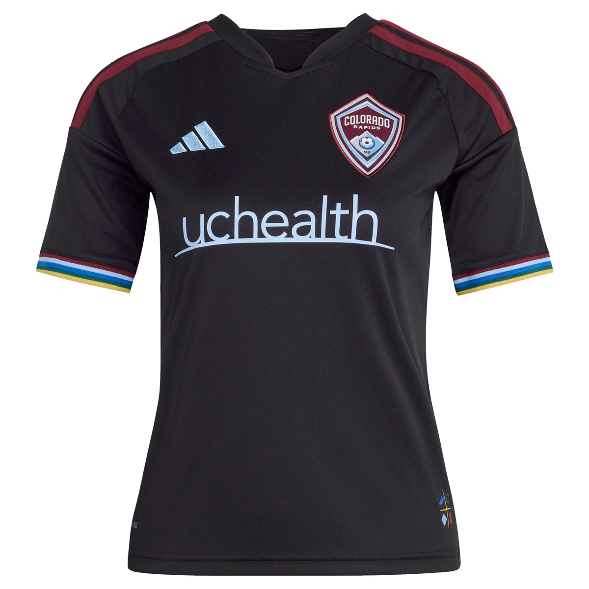 Youth Colorado Rapids Darren Yapi Black 2026 Colorful Colorado Replica Jersey