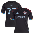 Youth Colorado Rapids Darren Yapi Black 2026 Colorful Colorado Replica Jersey