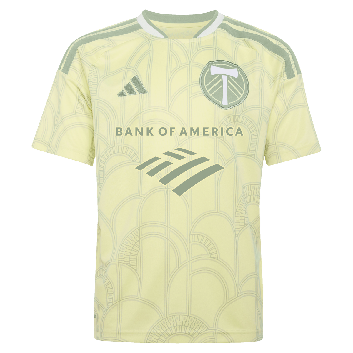 Youth Portland Timbers David Da Costa Yellow 2026 Civic Stadium Kit Replica Jersey