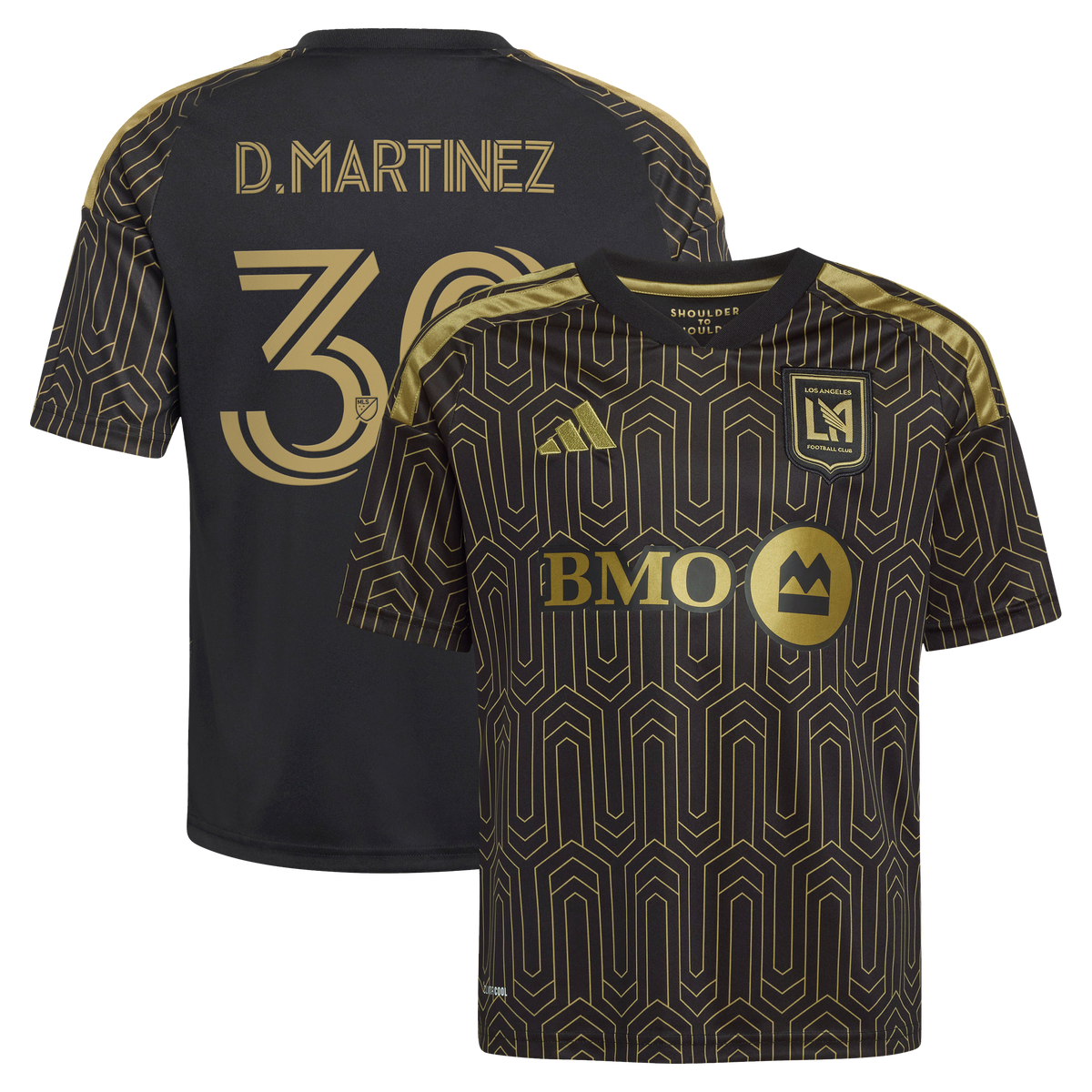 Youth LAFC David Martínez Black 2026 Primary Kit Replica Jersey