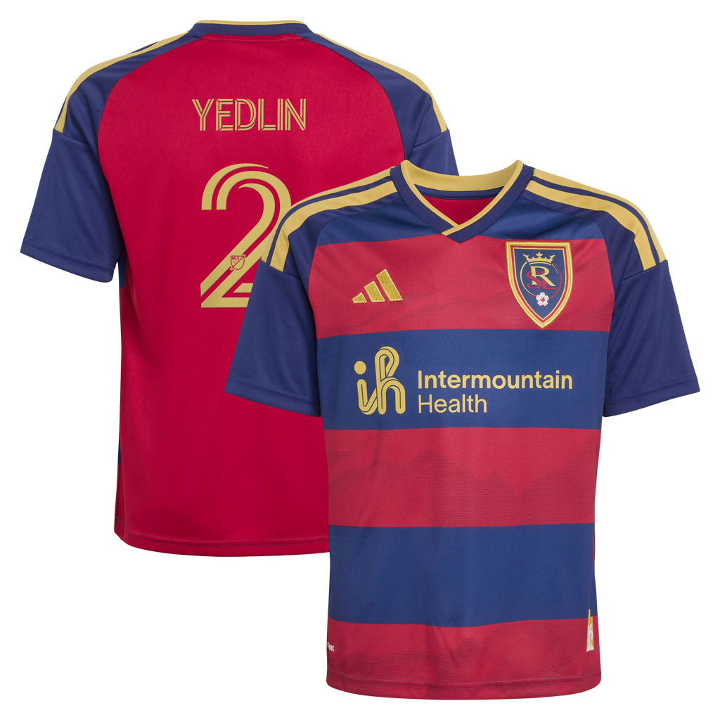 Youth Real Salt Lake DeAndre Yedlin Red 2026 The Switchback Replica Jersey