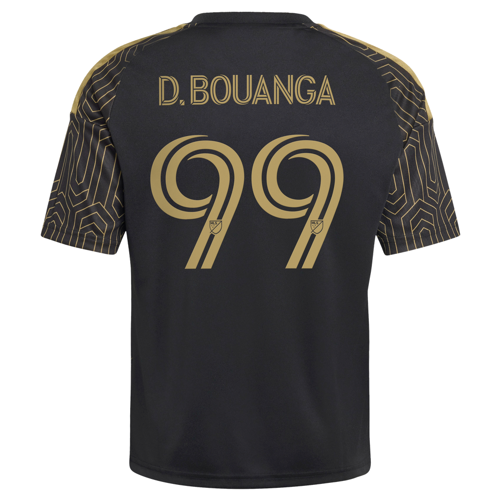 Youth LAFC Denis Bouanga Black 2026 Primary Kit Replica Jersey