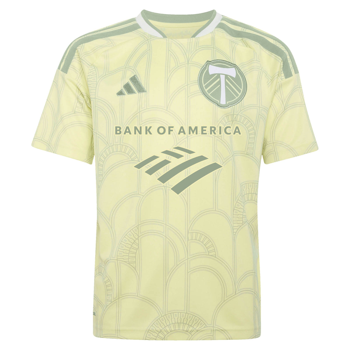Youth Portland Timbers Diego Chara Yellow 2026 Civic Stadium Kit Replica Jersey