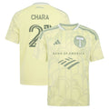 Youth Portland Timbers Diego Chara Yellow 2026 Civic Stadium Kit Replica Jersey