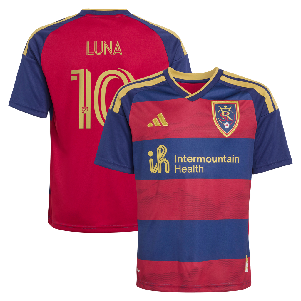Youth Real Salt Lake Diego Luna Red 2026 The Switchback Replica Jersey