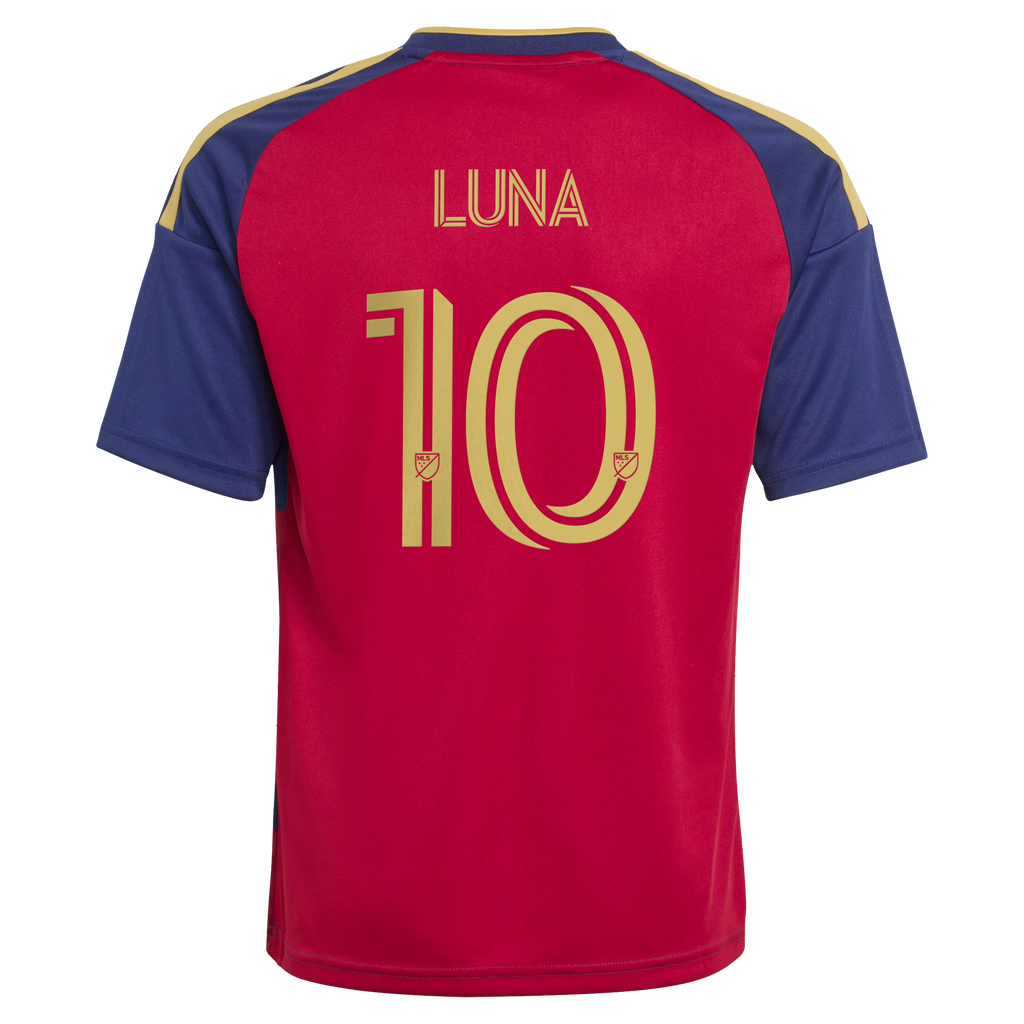 Youth Real Salt Lake Diego Luna Red 2026 The Switchback Replica Jersey