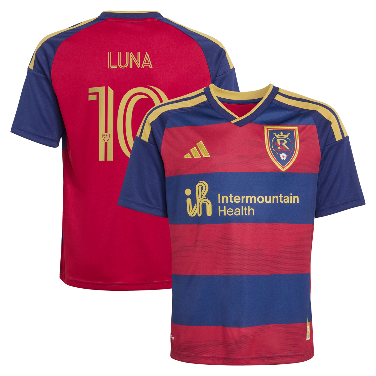 Youth Real Salt Lake Diego Luna Red 2026 The Switchback Replica Jersey