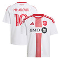 Youth Toronto FC Djordje Mihailovic White 2026 Winter Kit Replica Jersey