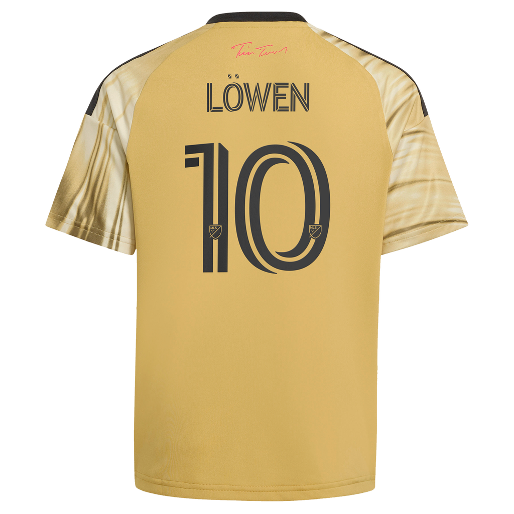 Youth St. Louis CITY SC Eduard Löwen Yellow 2026 The Tina Turner Kit Replica Jersey
