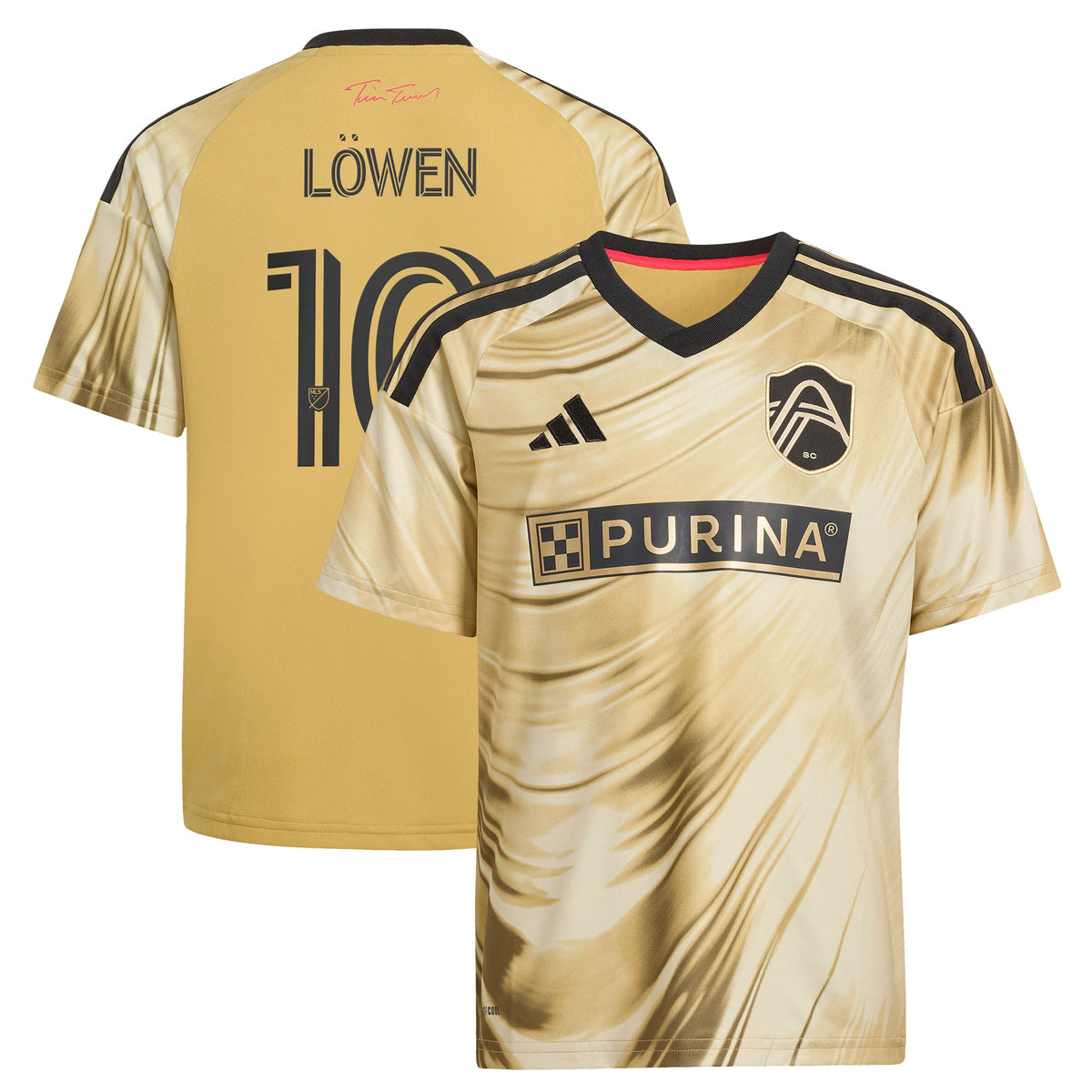Youth St. Louis CITY SC Eduard Löwen Yellow 2026 The Tina Turner Kit Replica Jersey