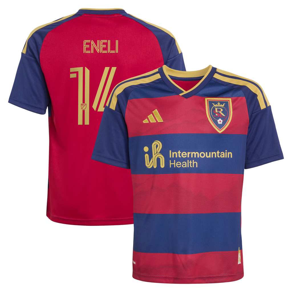 Youth Real Salt Lake Emeka Eneli Red 2026 The Switchback Replica Jersey