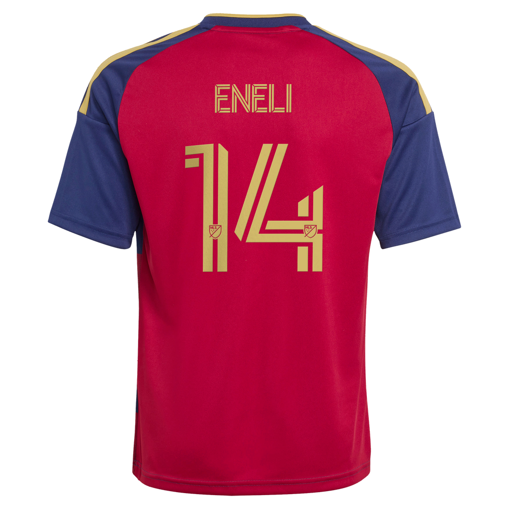 Youth Real Salt Lake Emeka Eneli Red 2026 The Switchback Replica Jersey