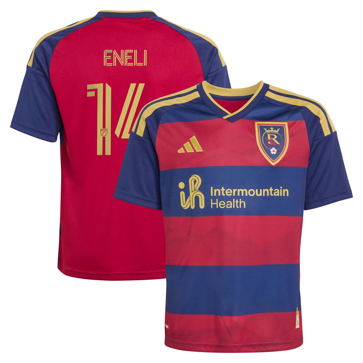 Youth Real Salt Lake Emeka Eneli Red 2026 The Switchback Replica Jersey