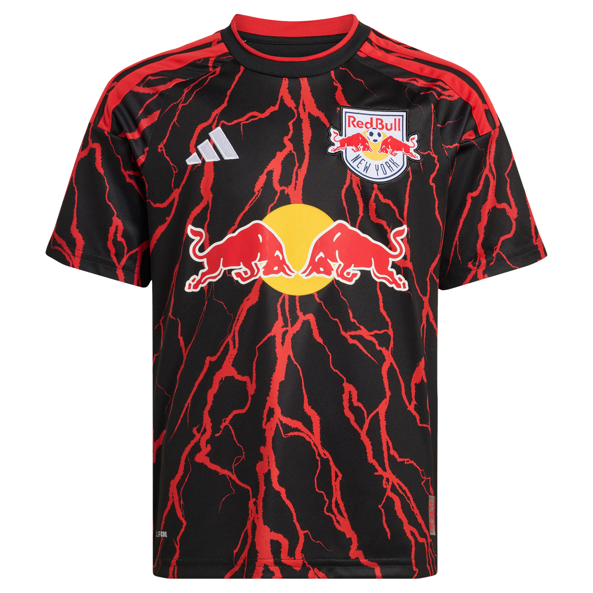 Youth New York Red Bulls Eric Maxim Choupo-Moting Black 2026 The Rooted Kit Replica Jersey