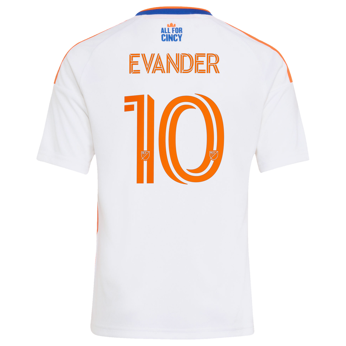 Youth FC Cincinnati Evander da Silva Ferreira White 2026 The Seven Hills Kit Replica Jersey