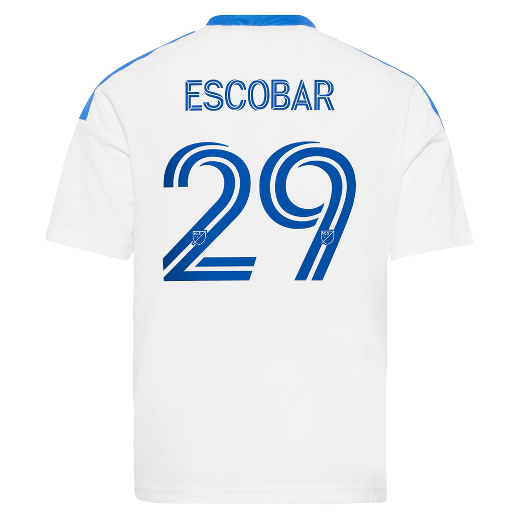 Youth CF Montreal Franco Escobar White 2026 The Procure Jersey Replica Jersey