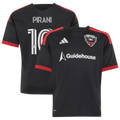 Youth D.C. United Gabriel Pirani Black 2026 Black-and-Red Kit Replica Jersey