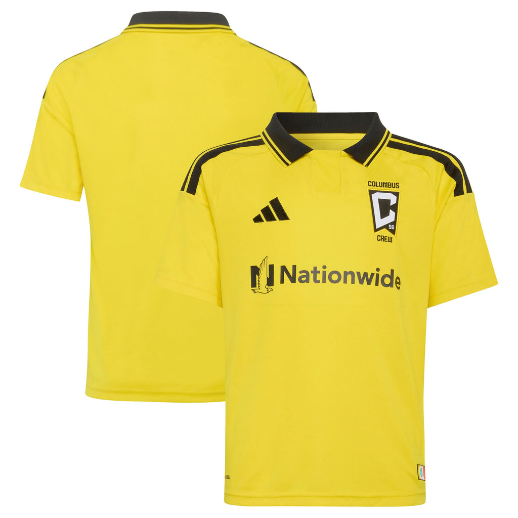 Youth Columbus Crew Gold 2026 The Crafted for Excellence Kit Replica Jersey