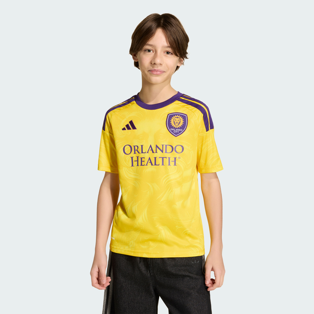 Youth Orlando City SC Gold 2026 Sunken Treasure Kit Replica Jersey